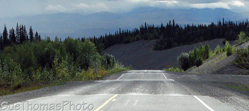 On the Glenn Highway in Alaska