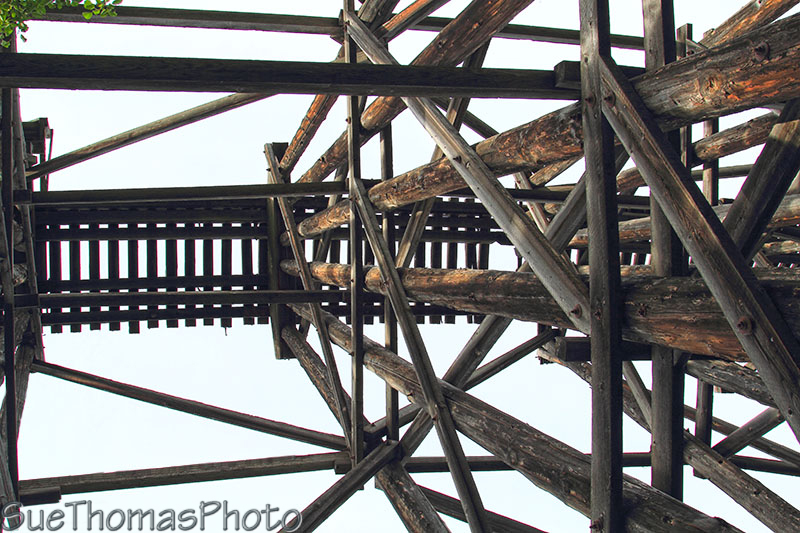 Gilahina Trestle on McCarthy Road in Alaska