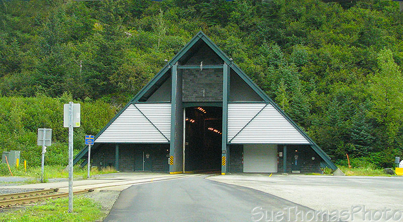 Anton Anderson Memorial Tunnel near Whittier, Alaska