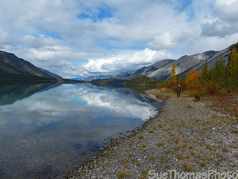 Muncho Lake fall colours