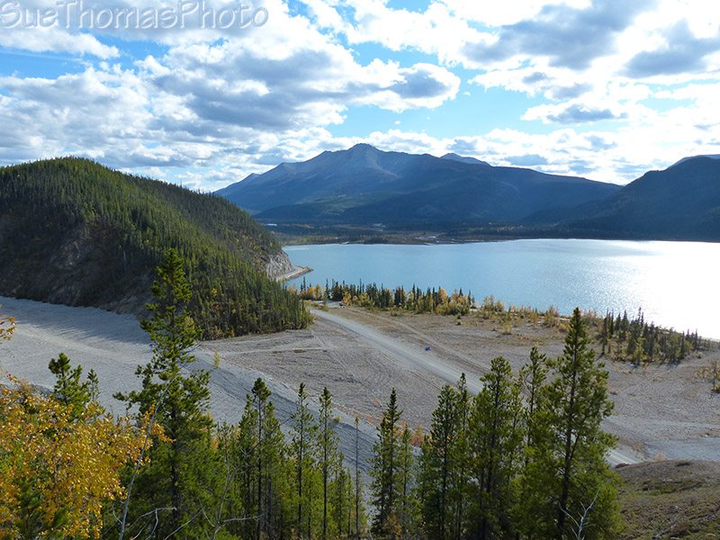 View from the old Alaska Highway
