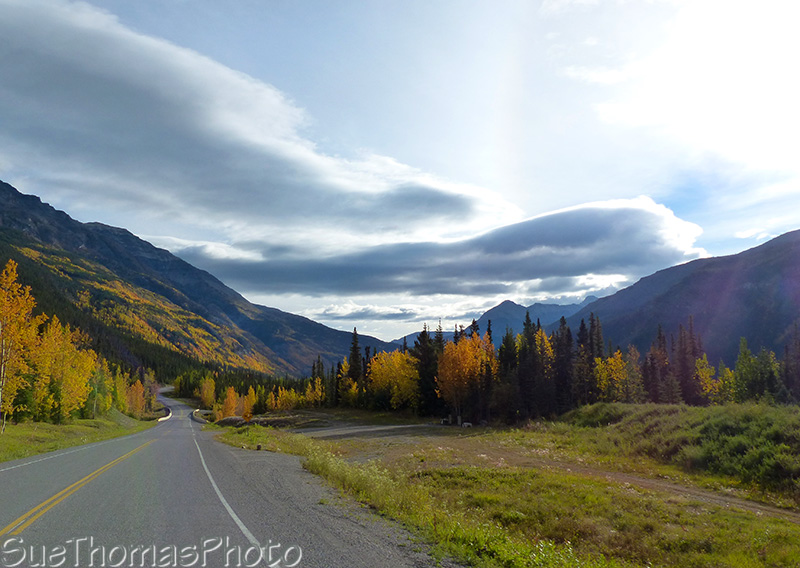 Southbound on the Alaska Highway