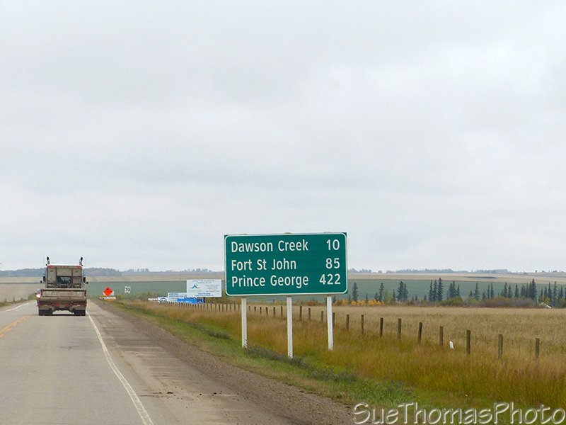 Heading to Dawson Creek