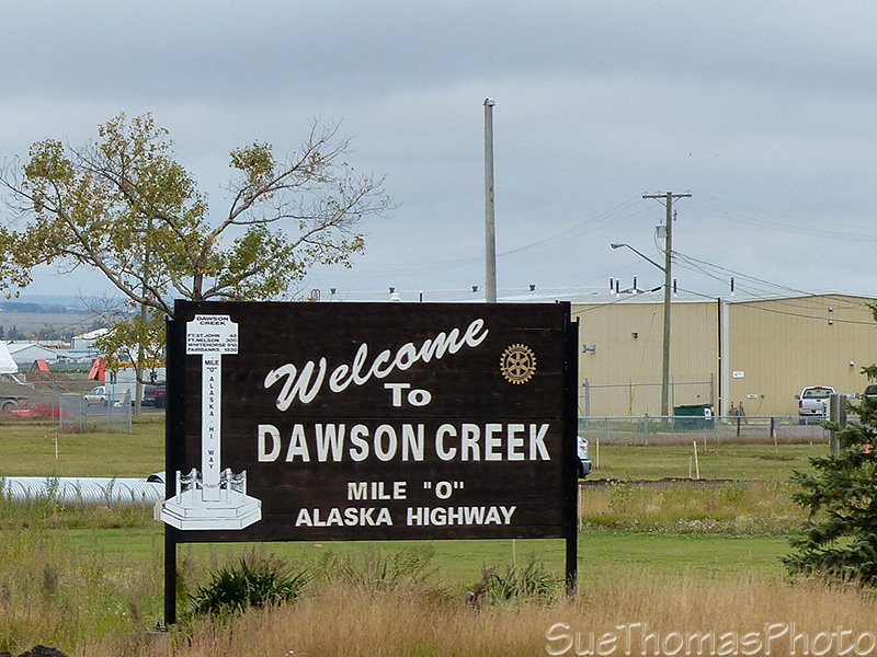 Arriving Dawson Creek