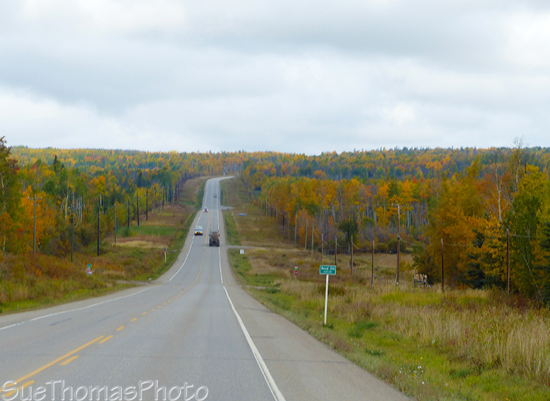 Heading north on the Alaska Highway from Dawson Creek