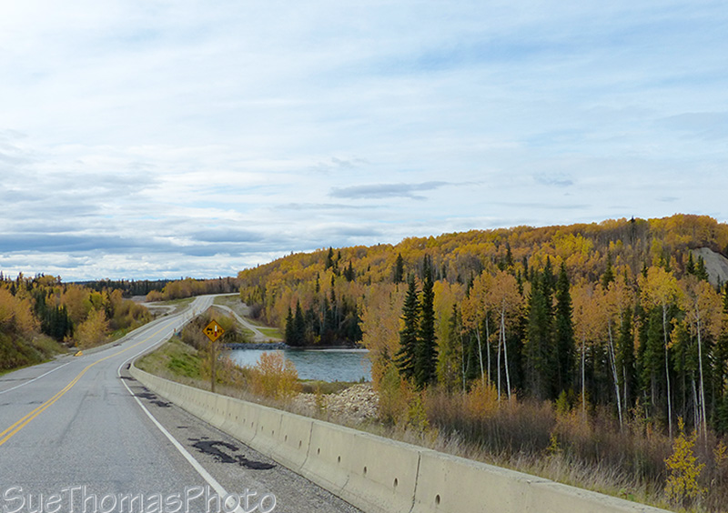 Alaska Highway northbound