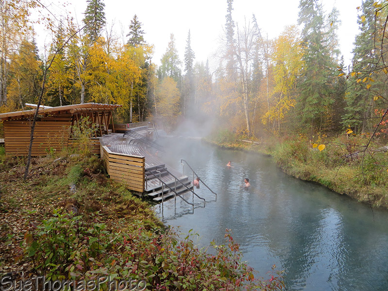 Liard Hotsprings pool
