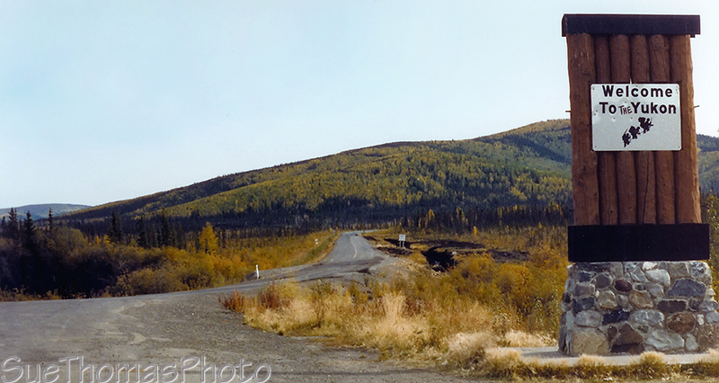 Picture - Yukon/Alaska border