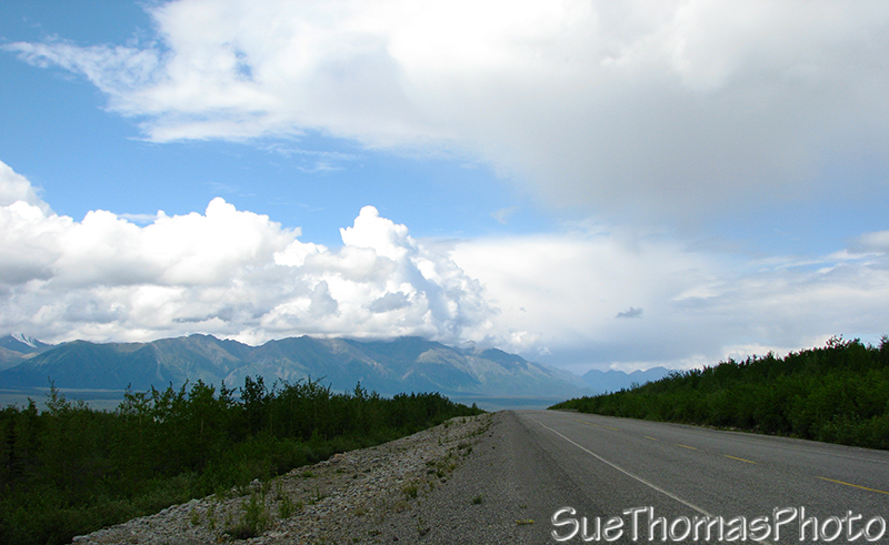 Donjek River valley, Alaska Highway