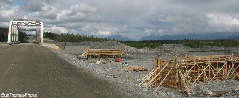 Duke River bridge, Alaska Highway, Yukon