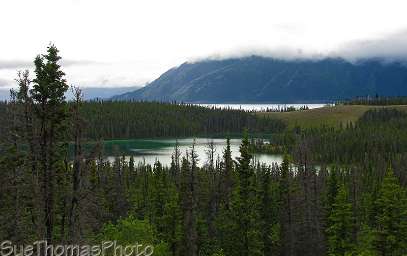Lake and Kluane Lake, Yukon