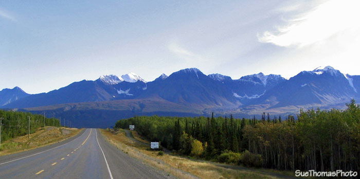 Whitehorse to Haines Junction on the Alaska Hwy