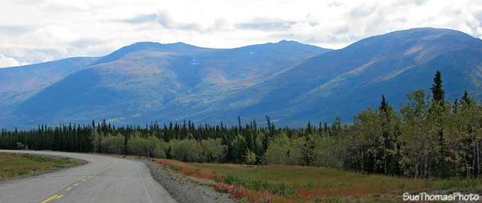 Southbound Alaska Highway to Whitehorse