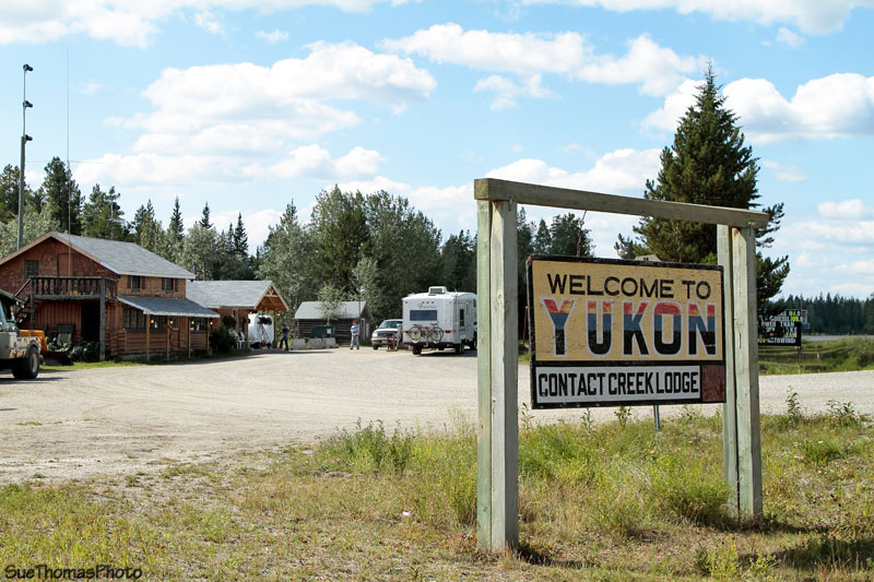Contact Creek Lodge, Yukon, on the Alaska Highway