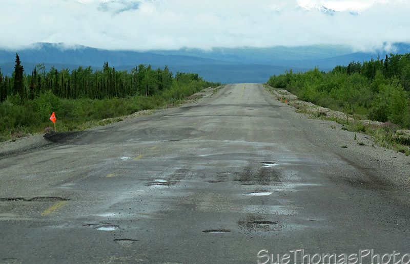 Alaska Highway near Donjek River, Yukon