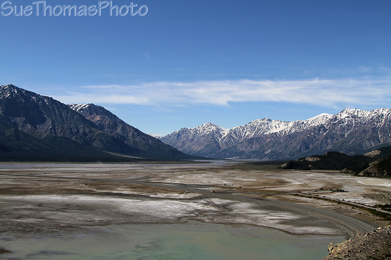 Hiking at Kluane Lake, Yukon