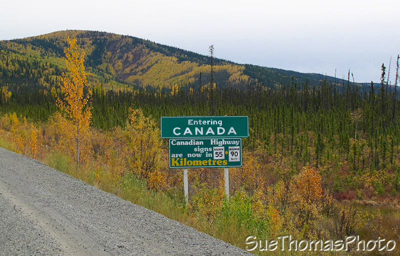 Alaska Highway in Canada