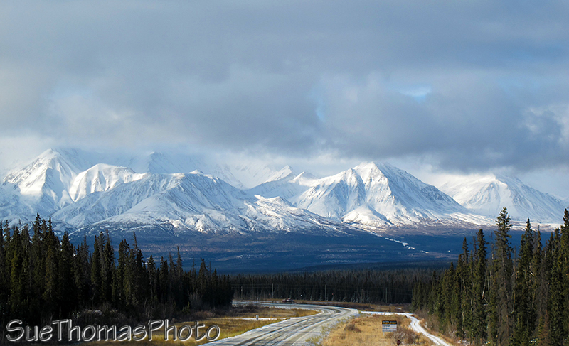 Approaching Haines Junction, Alaska Highway, Yukon