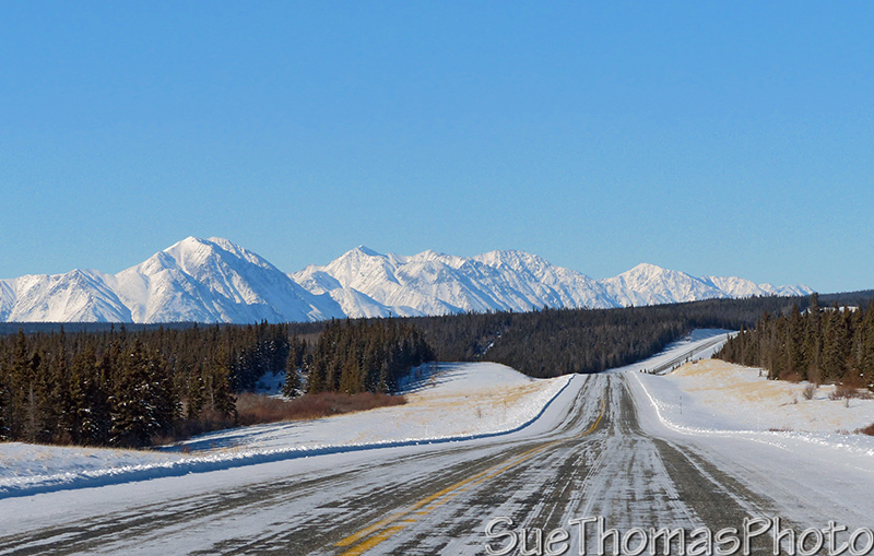 Alaska Highway northbound