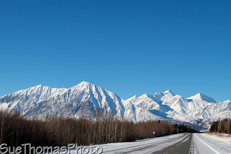 Alaska Highway near Haines Junction