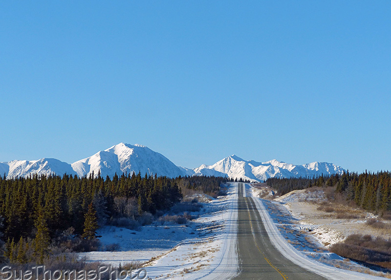 Northbound on the Alaska Hwy