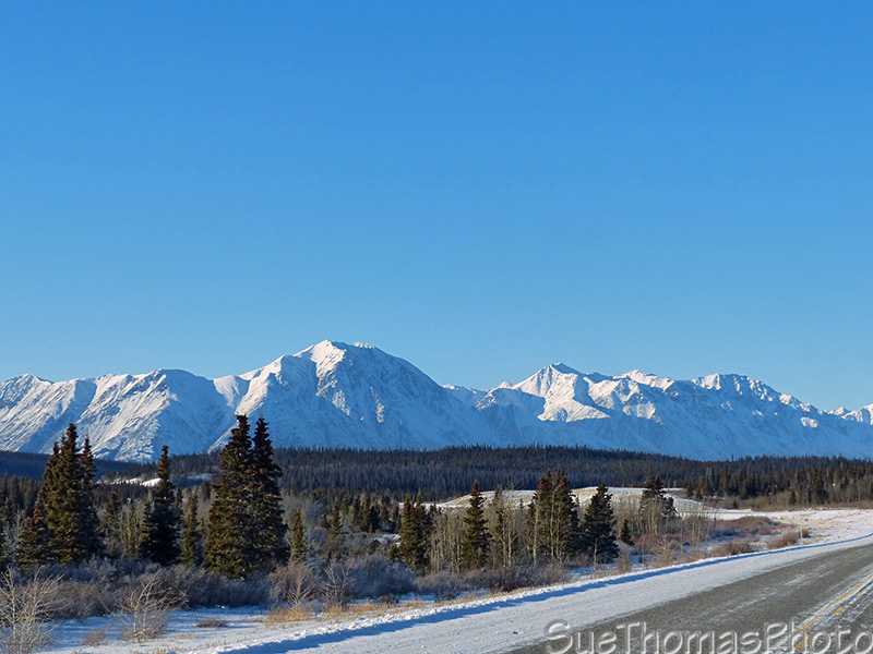 North of Haines Junction northbound