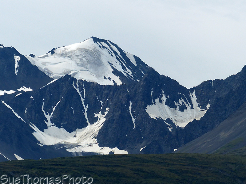Snow on the mountains