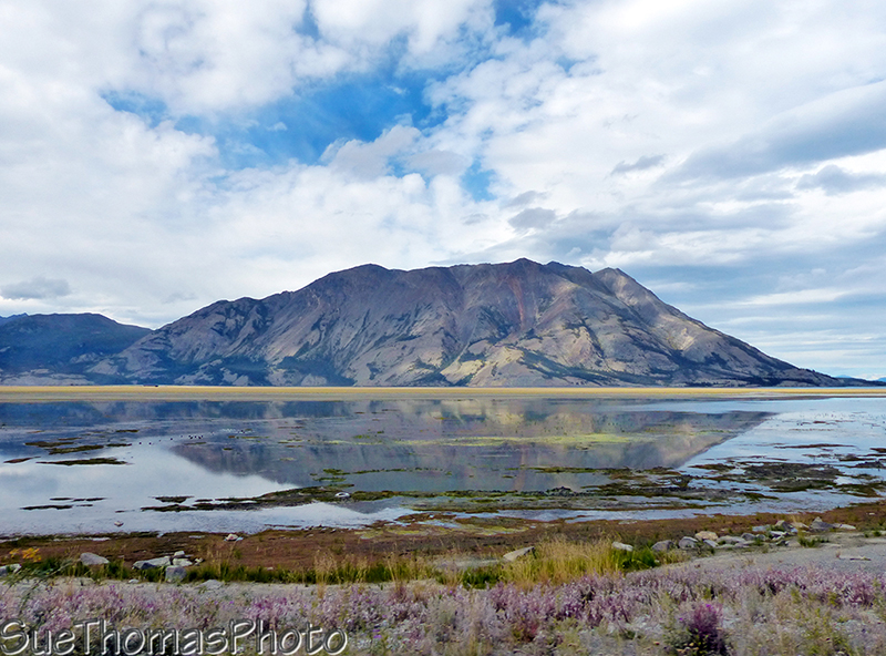 Sheep Mountain at Kluane Lake