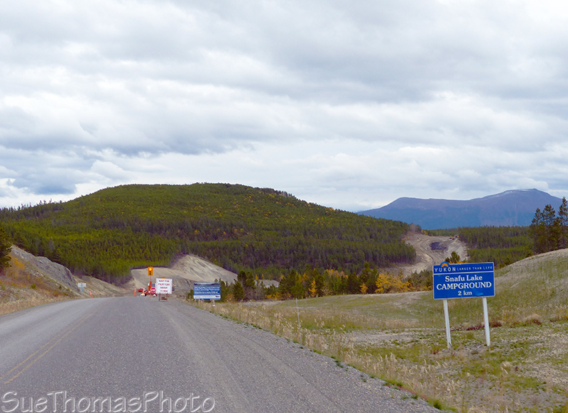 Snafu Campground sign