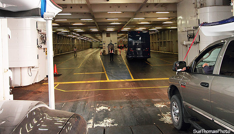 Swartz Bay BC Ferry Loading