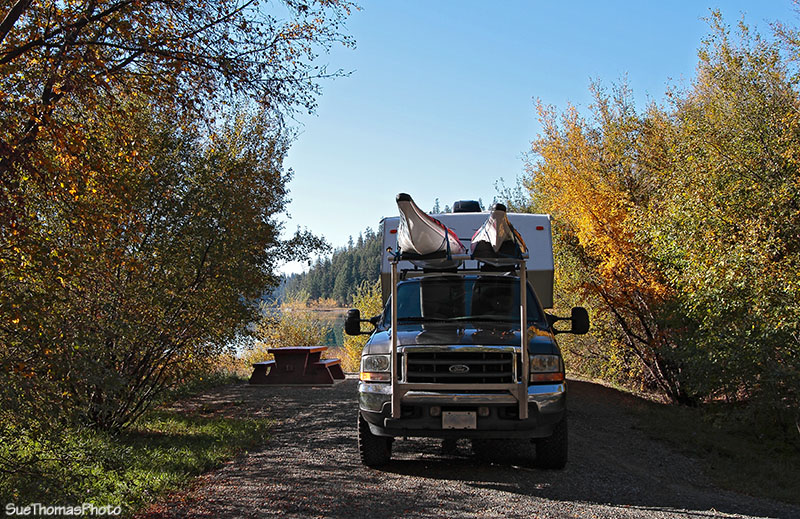 Campsite at Kentucky-Alleyne Provincial Park