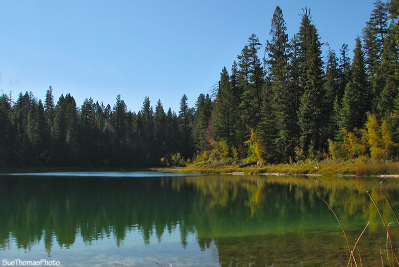 Fishing hole near Kentucky Lake, B.C.