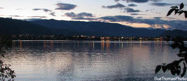 Osoyoos seen from Haynes Point, B.C.