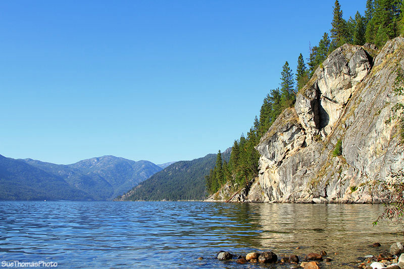 Christina Lake on Highway 3, British Columbia