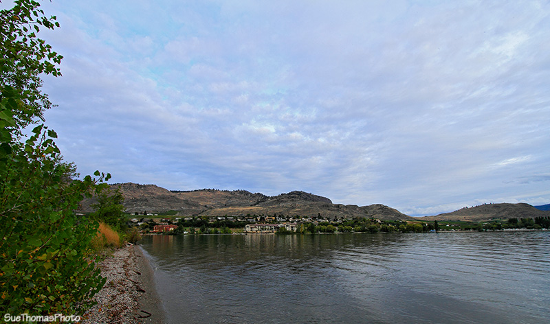 Osoyoos seen from Haynes Point shoreline