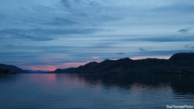 Sunset from the Haynes Point campsite