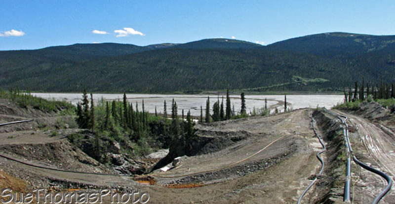 Anvil Mine, Yukon near Faro
