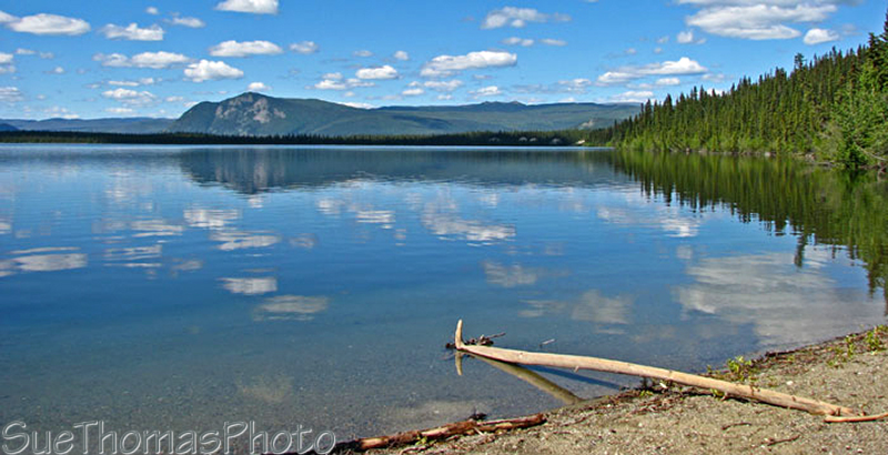 Little Salmon Lake, Campbell Highway, Yukon