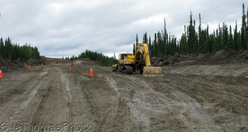 Campbell Highway mud