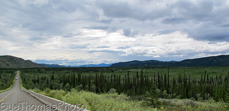 Eastbound on the Campbell Highway, Yukon