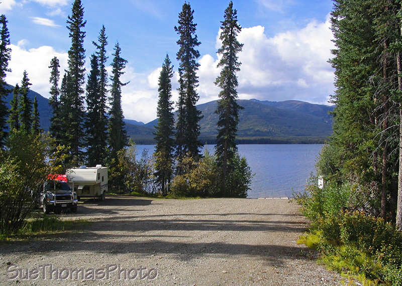 Quiet Lake on South Canol Road, Yukon