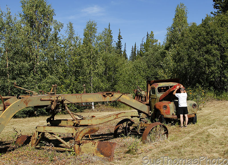 Quiet Lake Maintenance Camp on South Canol in Yukon