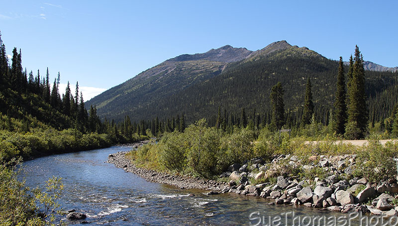 km 150 South Canol Road in Yukon