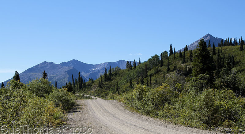 km 156 on the South Canol Road in Yukon