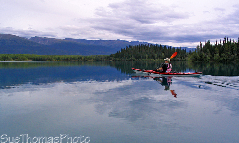Boya Lake kayaking