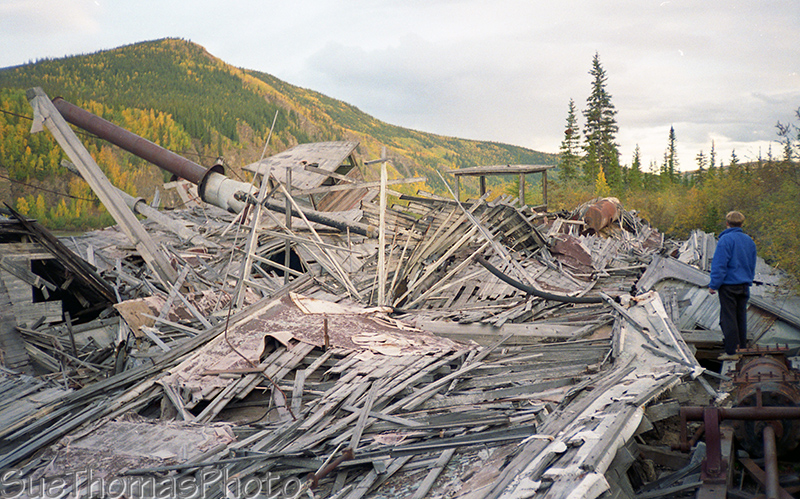 Paddlewheel in Dawson City in 1993