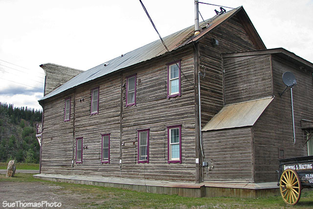 The Yukon Hotel in Dawson City, Yukon