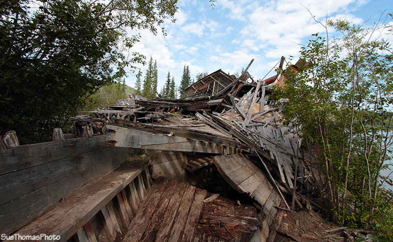 Paddlewheeler at Dawson City, Yukon