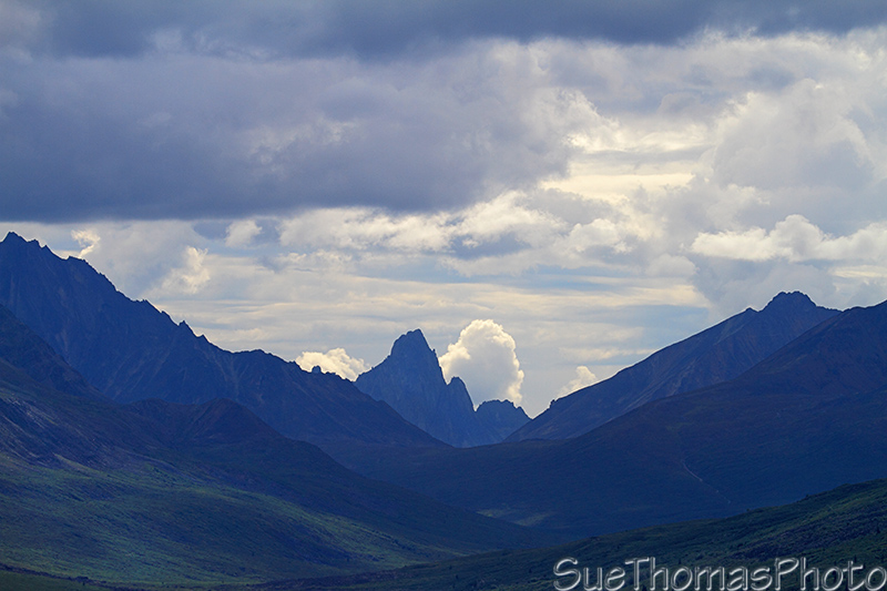 Tombstone Mountain along the Dempster Highway