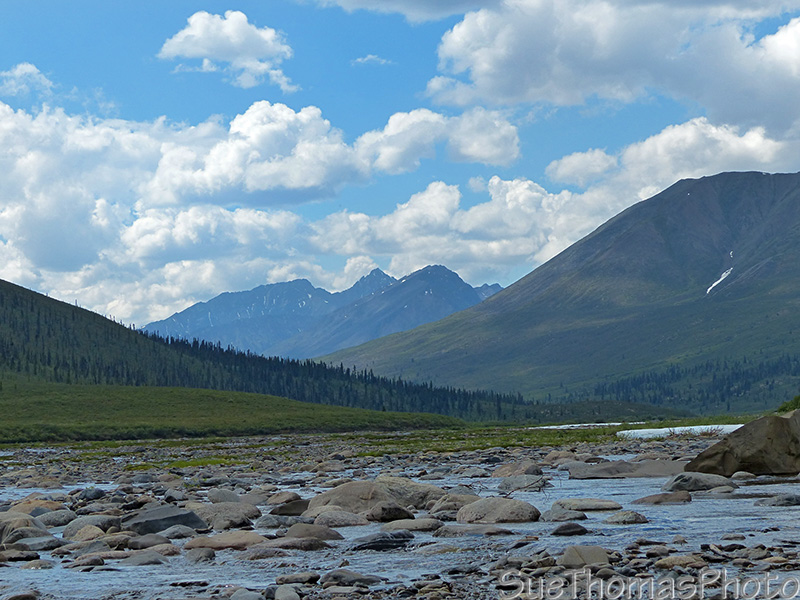 North Klondike River at Tombstone